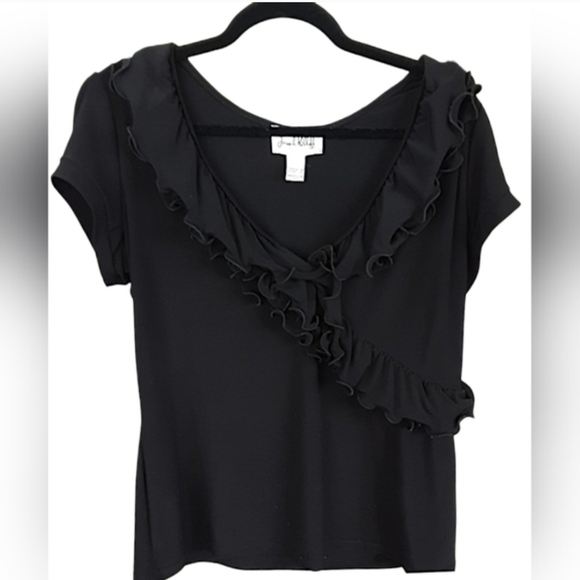 Joseph Ribkoff Ruffle Blouse - Picture 4 of 4